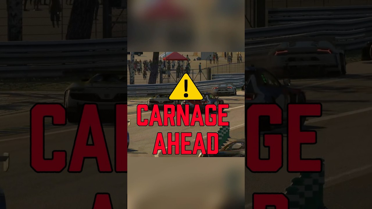 1 driver can ruin a whole grid race!