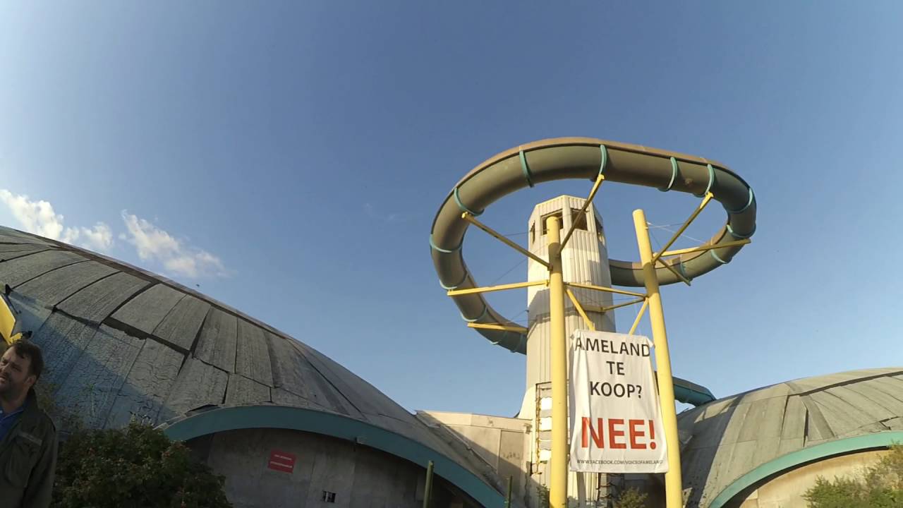 Wat kan er gebeuren met het verlaten zwembad op Ameland?