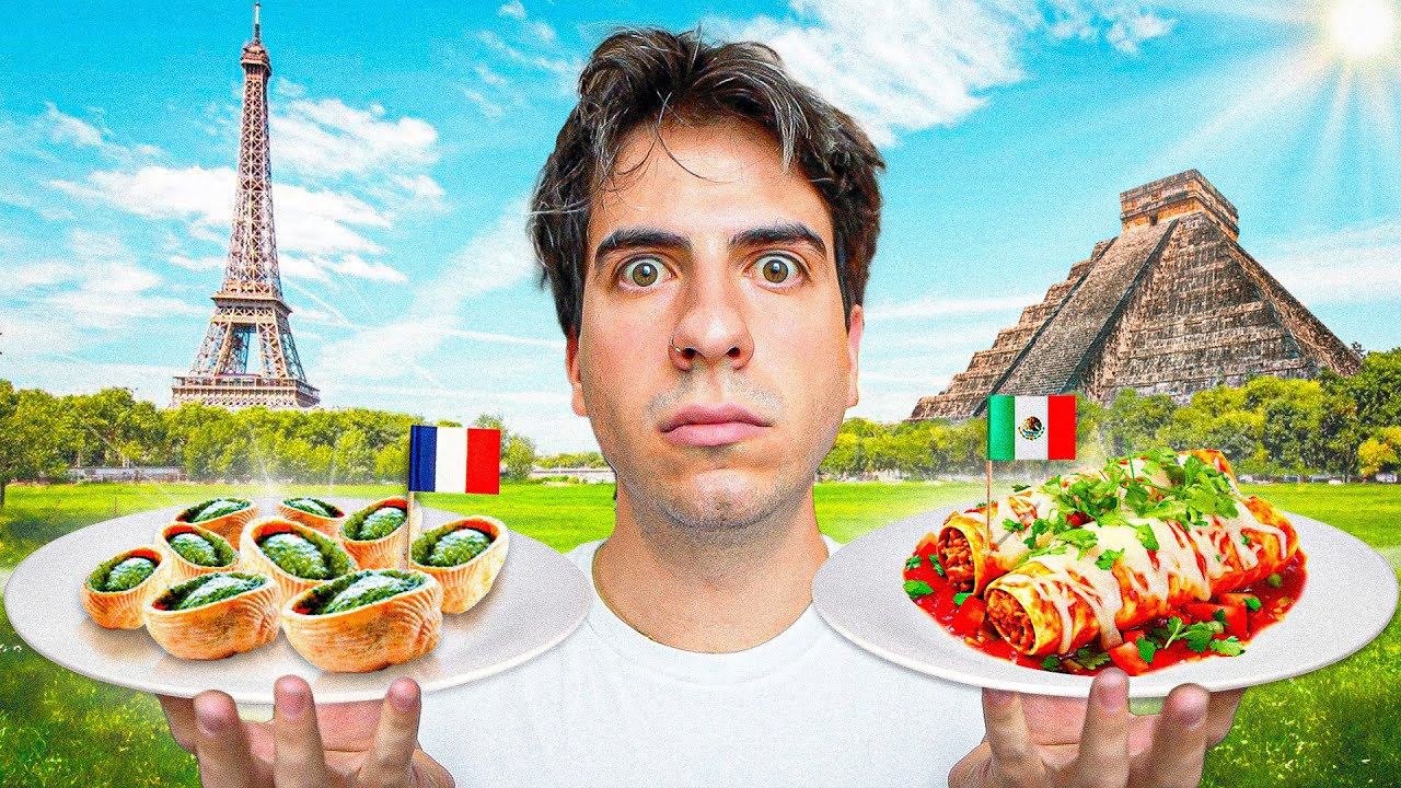 Comida Callejera de M&eacute;xico VS Par&iacute;s