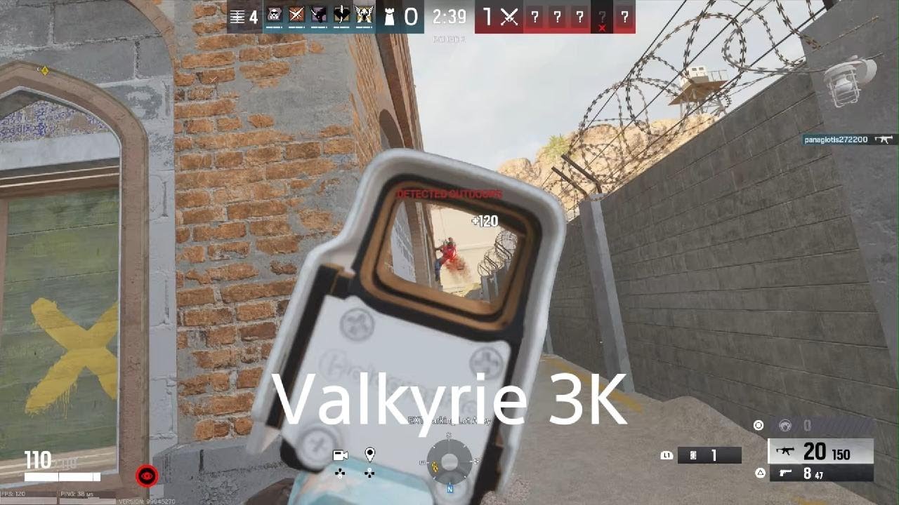 R6 with Fistilas Border Ranked Valkyrie 3K