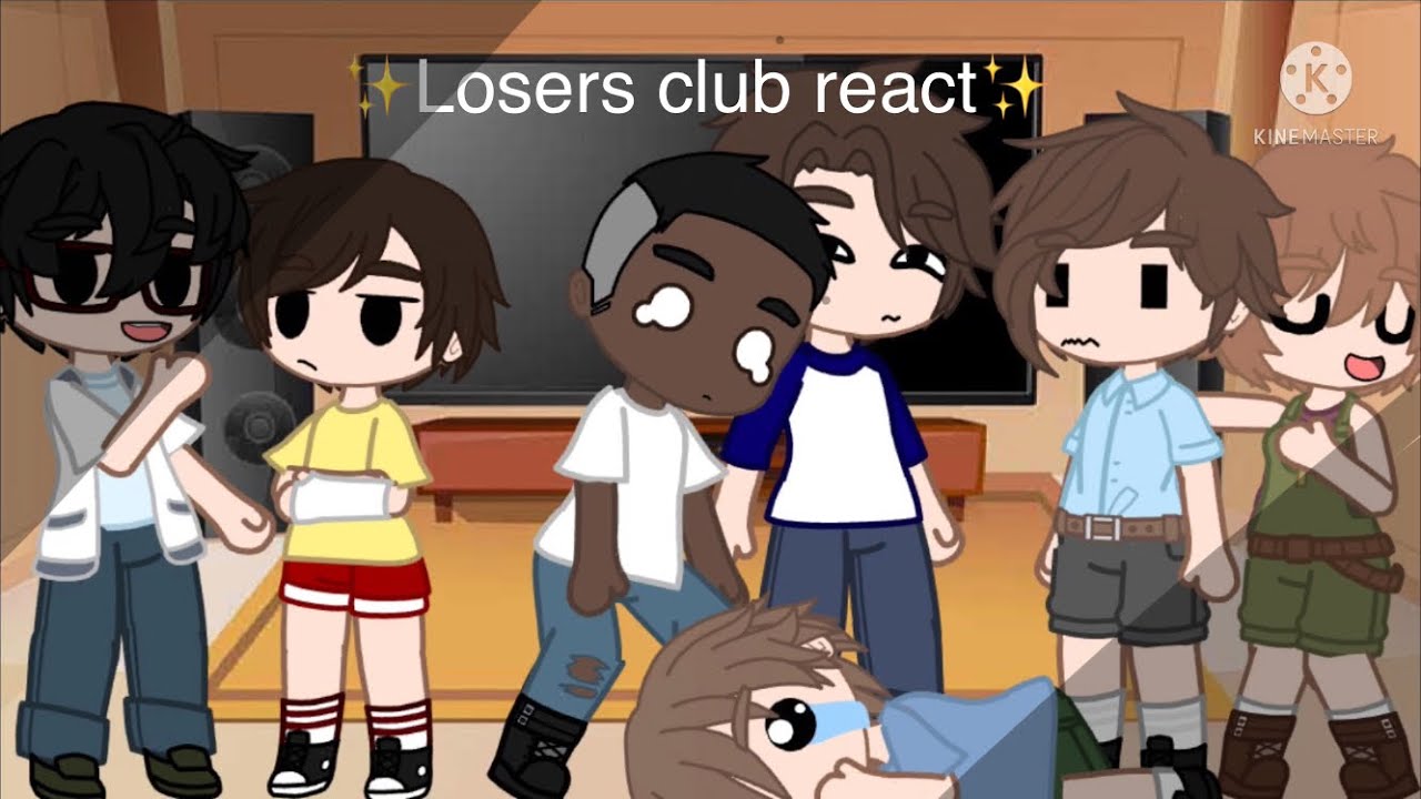 Losers club reacts to V team ||gacha club