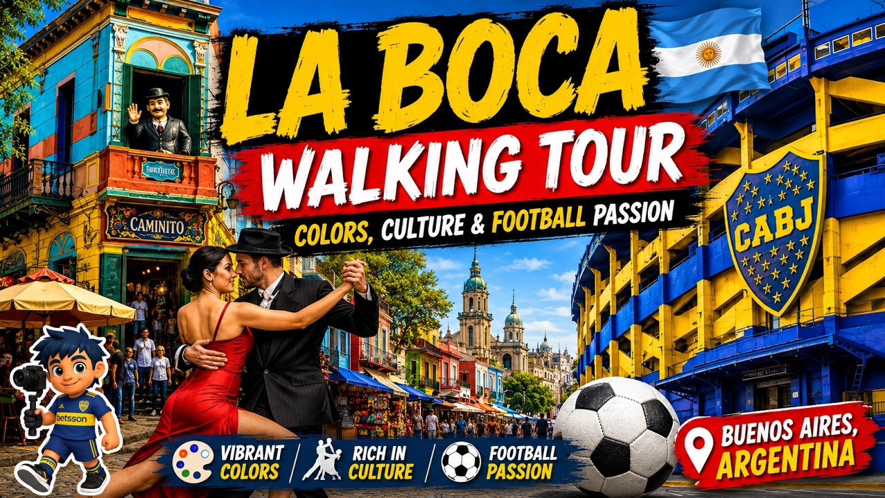 La Boca Walking Tour – Caminito, Street Art & Real Local Vibes