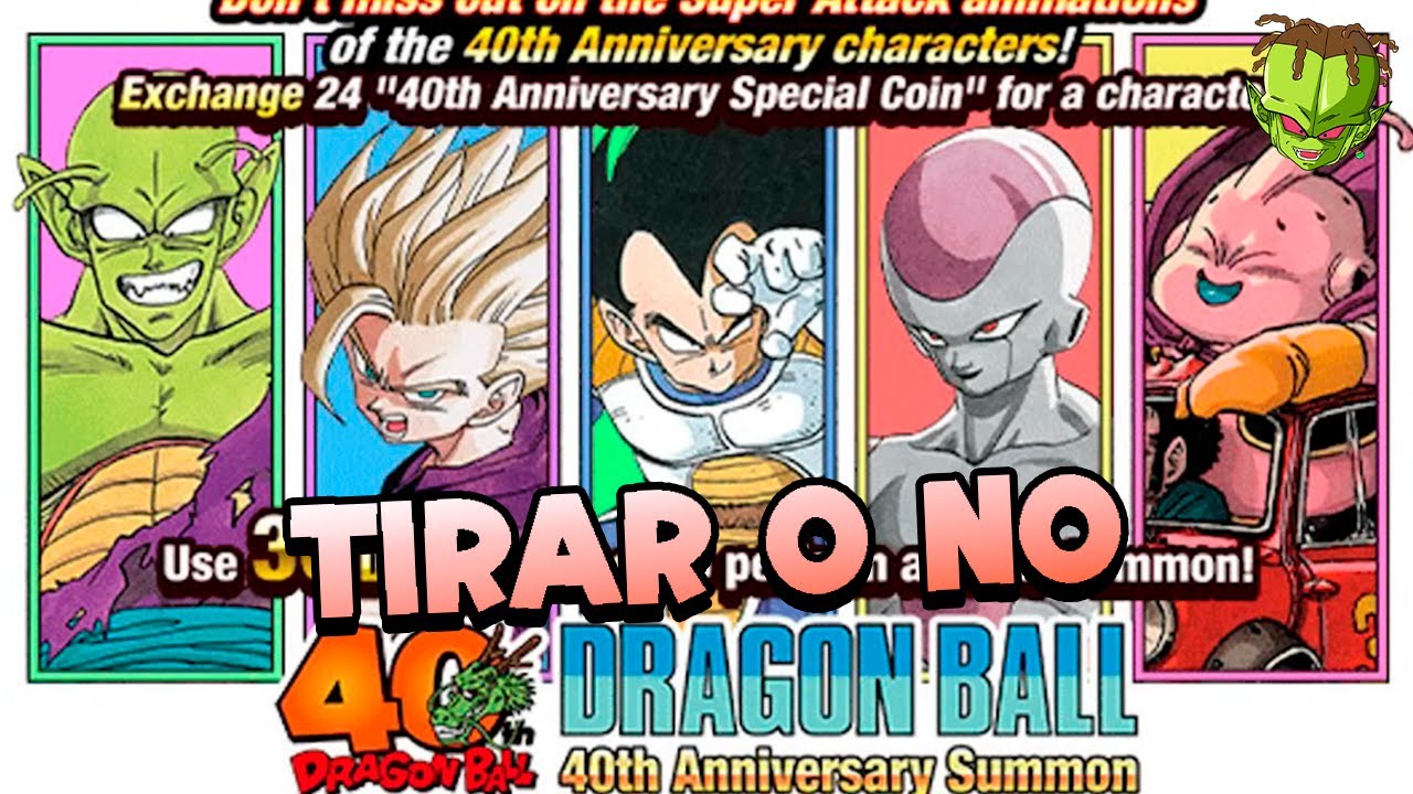 (VIDEO NUEVO en la DESCRIPCION) TIRAR a los PERSONAJES del MANGA del 40 ANIVERSARIO? | Dokkan