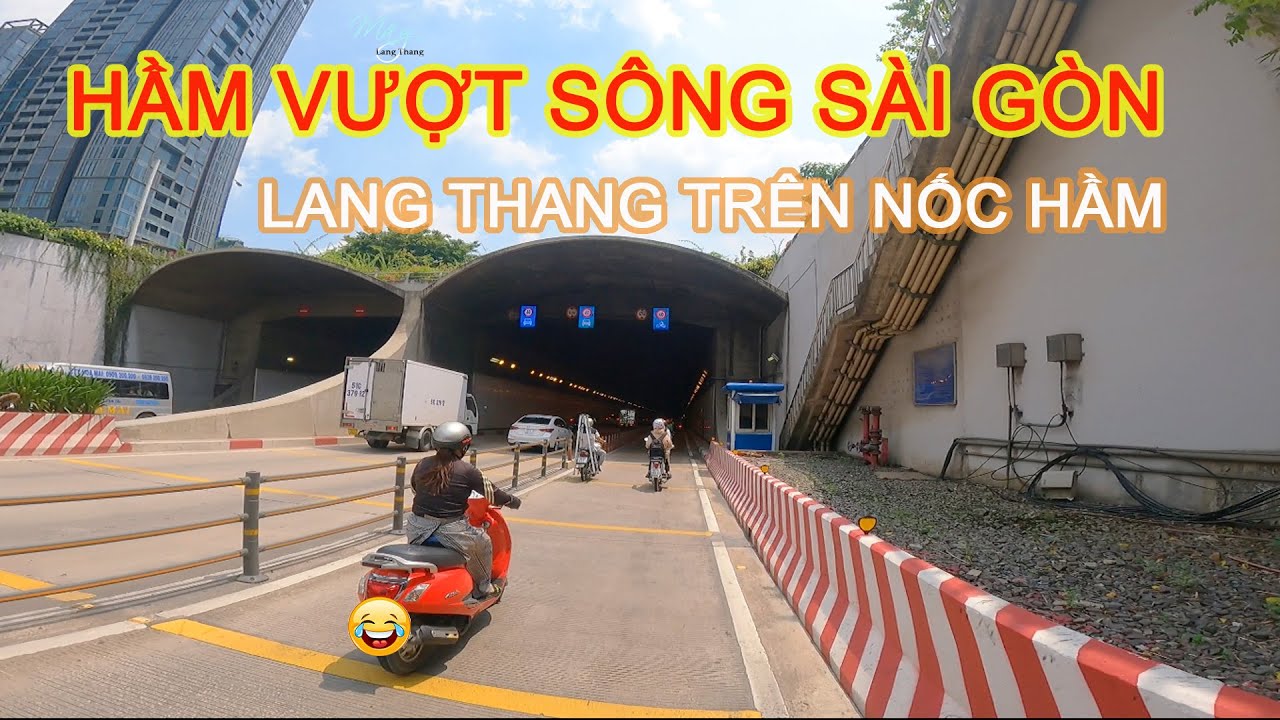 Khám Phá Đường Lên NẮP HẦM THỦ THIÊM Hầm Vượt Sông Sài Gòn | Mây Lang Thang