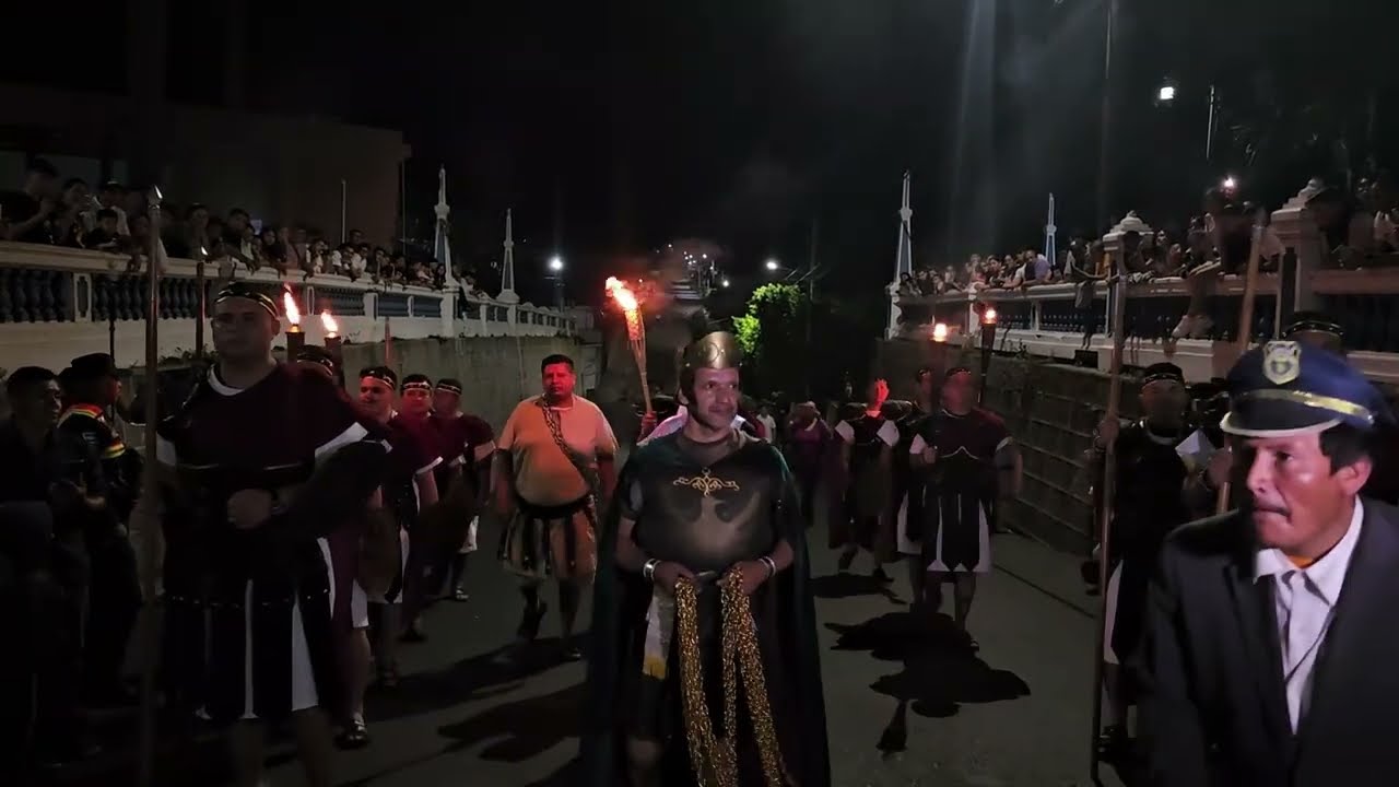 Procesión del Silencio 2025 Cojutepeque- Hermandad del Santo Entierro de Cristo