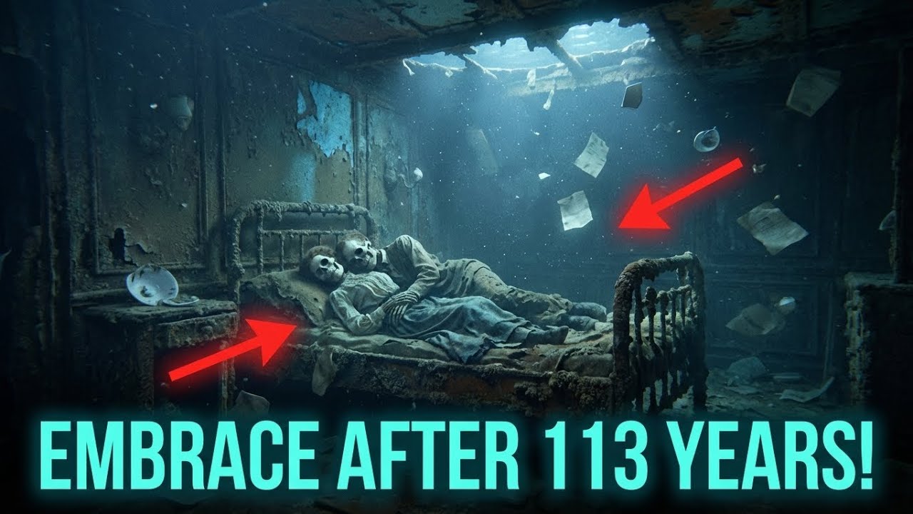 Titanic’s Hidden Room: Skeleton Lovers Embrace After 113 Years”