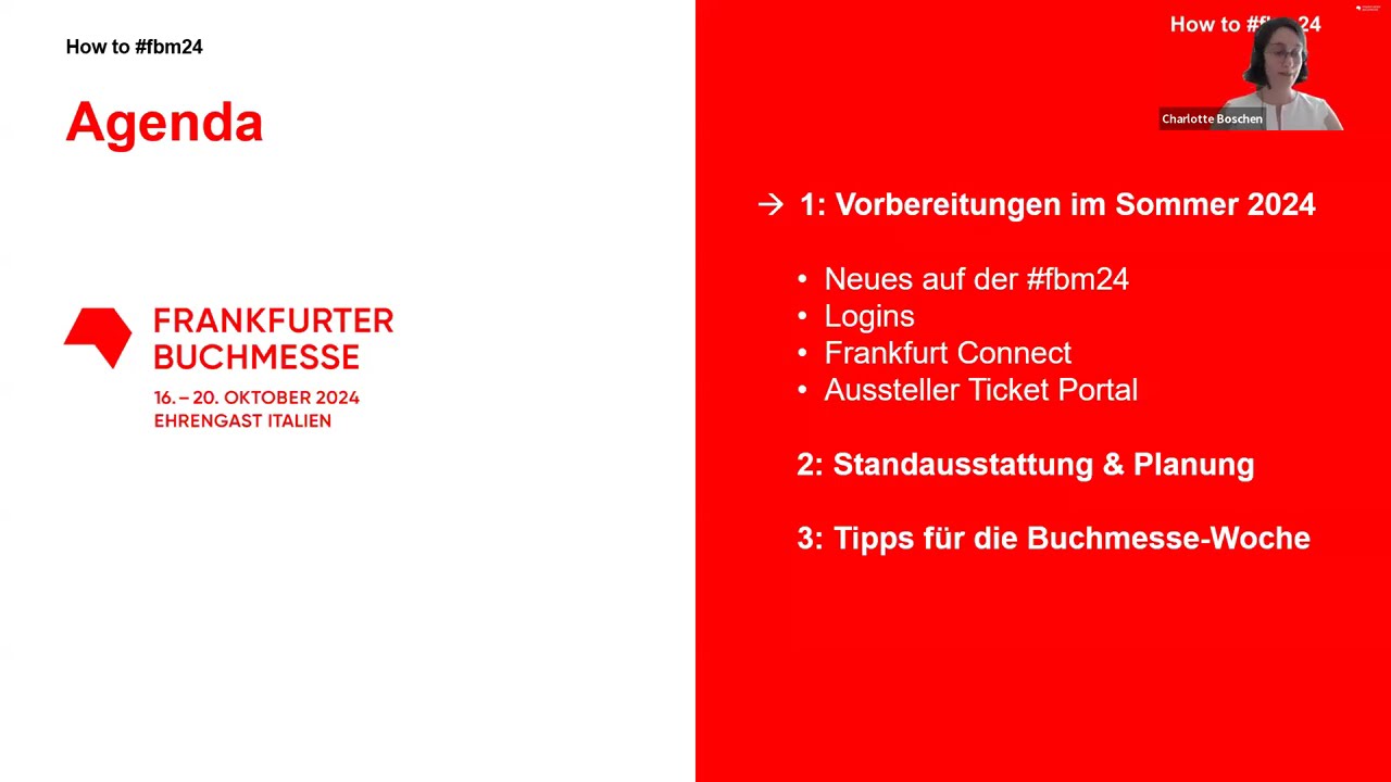 How to #fbm24 - Messevorbereitung f&uuml;r Aussteller*innen