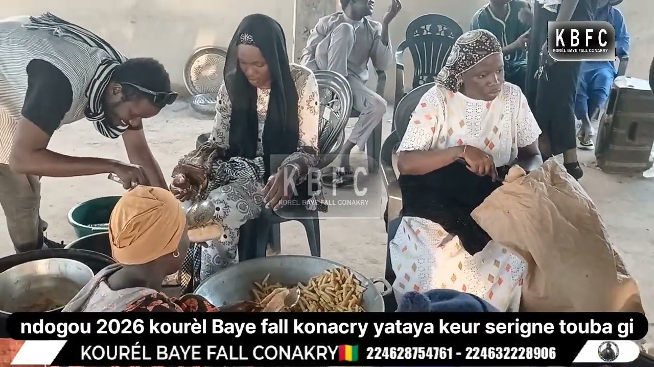 ndogou 2026 kourèl Baye fall konacry yataya keur serigne touba gi 