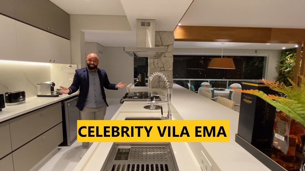 Celebrity Vila Ema em São José dos Campos, Luxuoso e Requintado Aparamento de 154 m² - Cód RI4287