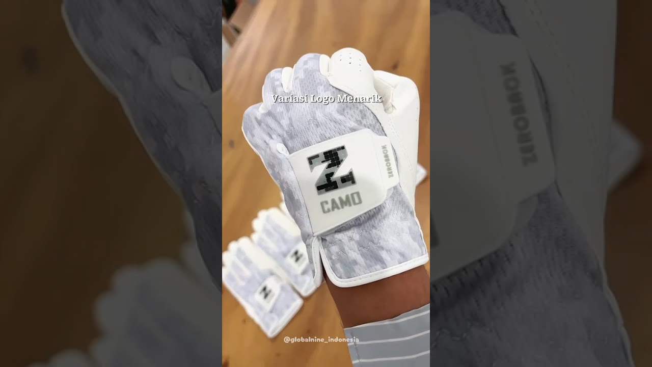GOLF GLOVE-SARUNG TANGAN GOLF-CAMO ZEROBACK-GLOBALNINE  
