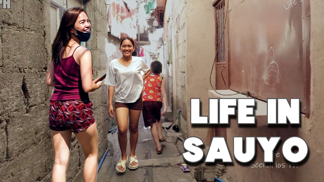 Sauyo Beautiful Hot Walk | Real Afternoon Life In Quezon City, Philippines [4k]