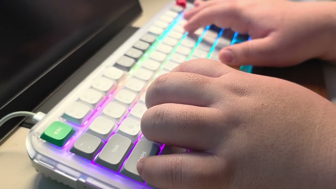 누피 KICK 75 로우 나노 갈축(Nuphy kick75 - nano brown)