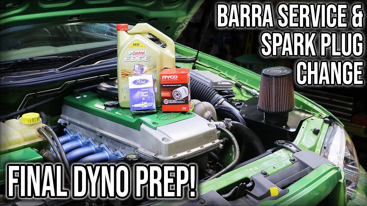 DYNO PREP - Service & Spark Plug Change | Basic Barra Performance Mods Pt 7