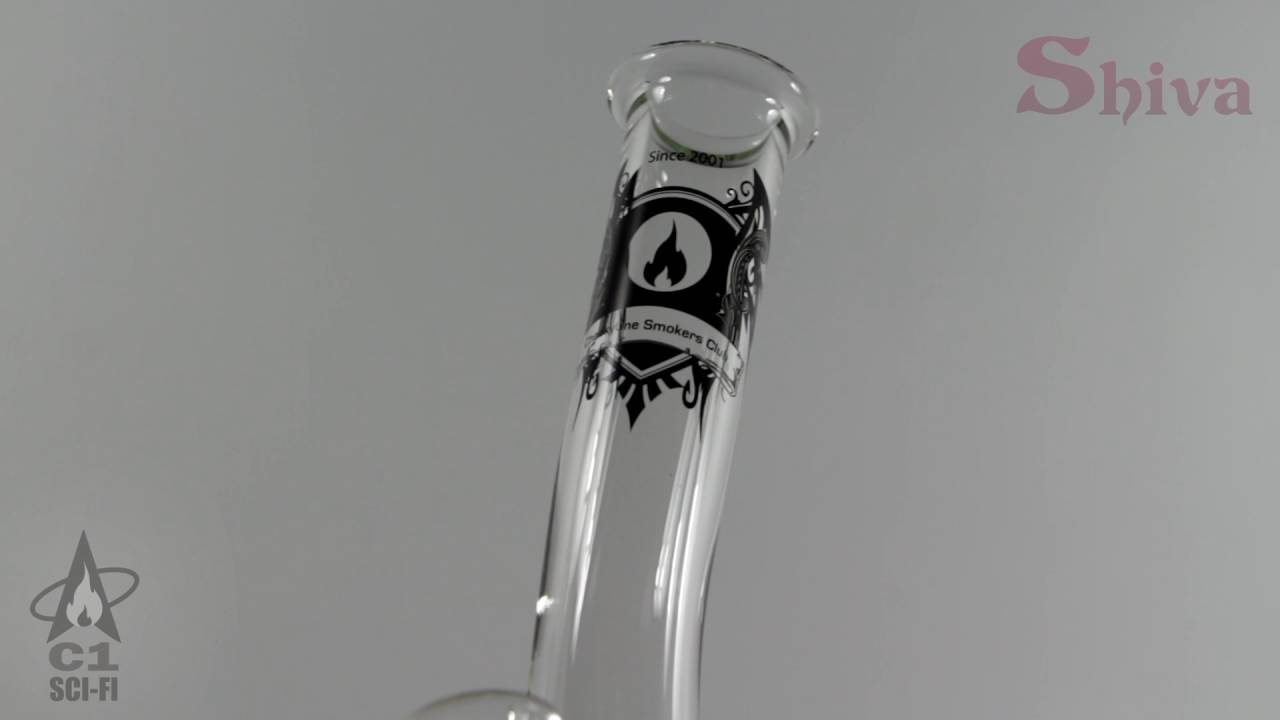 Cheeky One Red Dwarf 24cm Glass Bong : Shiva Online