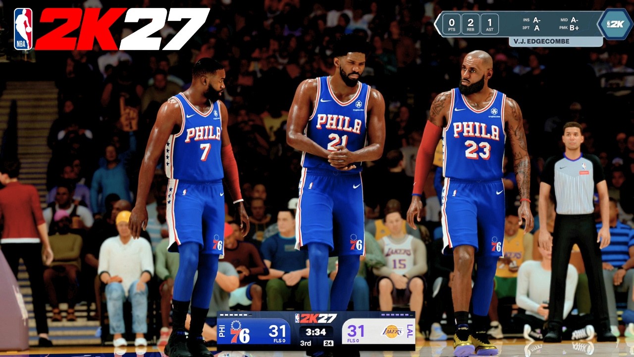 Геймплей за 76ers без купюр