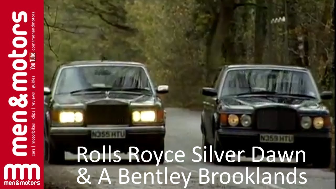 Classic Rolls Royce Silver Dawn and a Bentley Brooklands