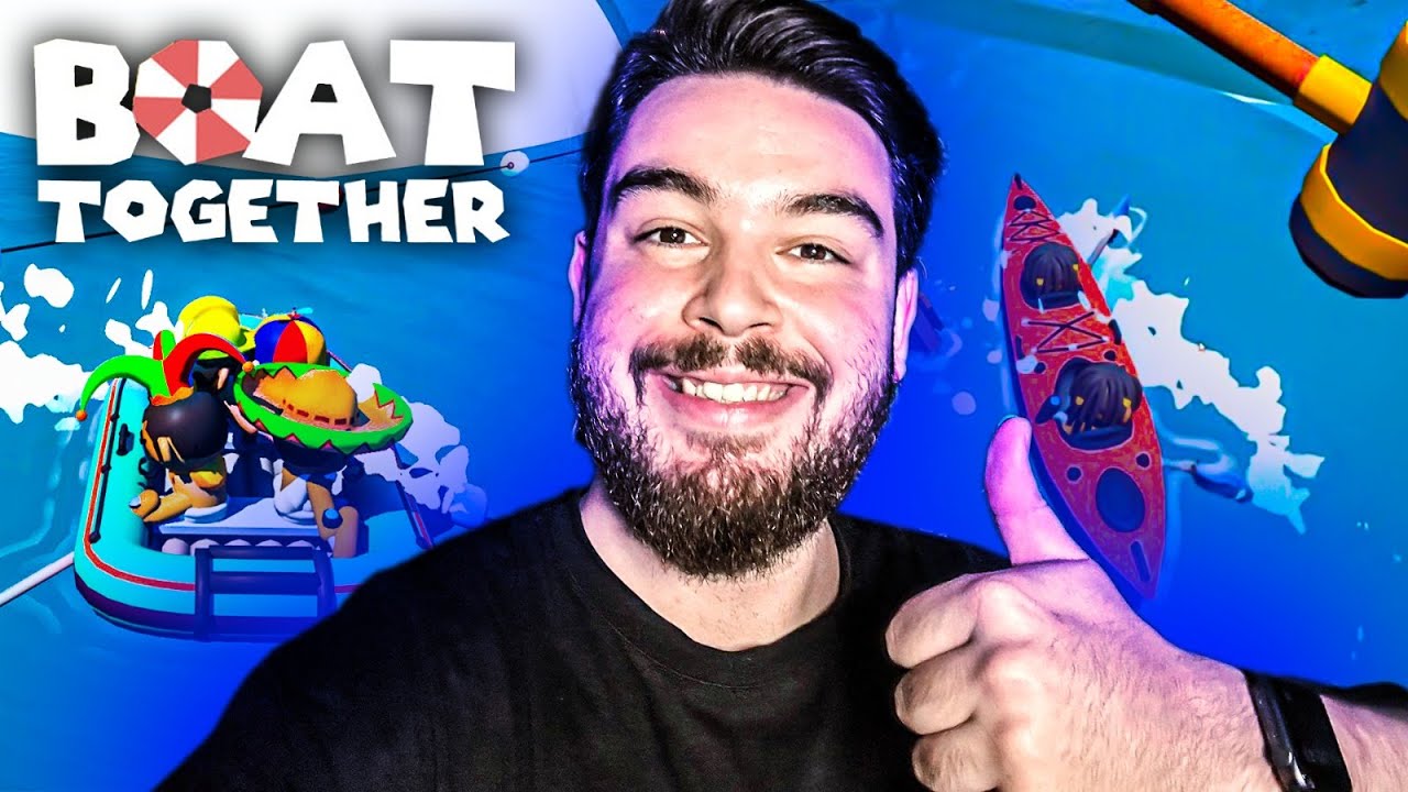 EKİPLE KAHKAHA DOLU İKİLİ TEKNE YARIŞLARI ! | Boat Together