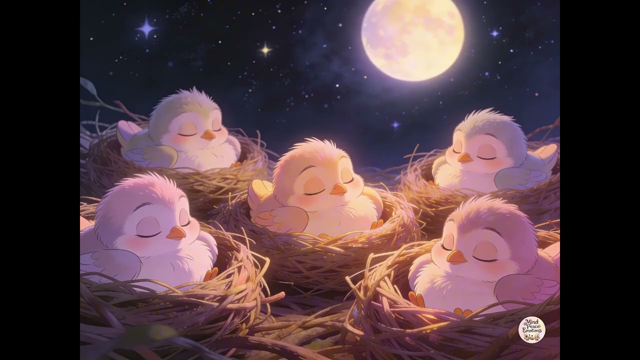 Cosy Dreams-Gentle Sleep Music With Resting Cuddly Bird for a Calm Mind