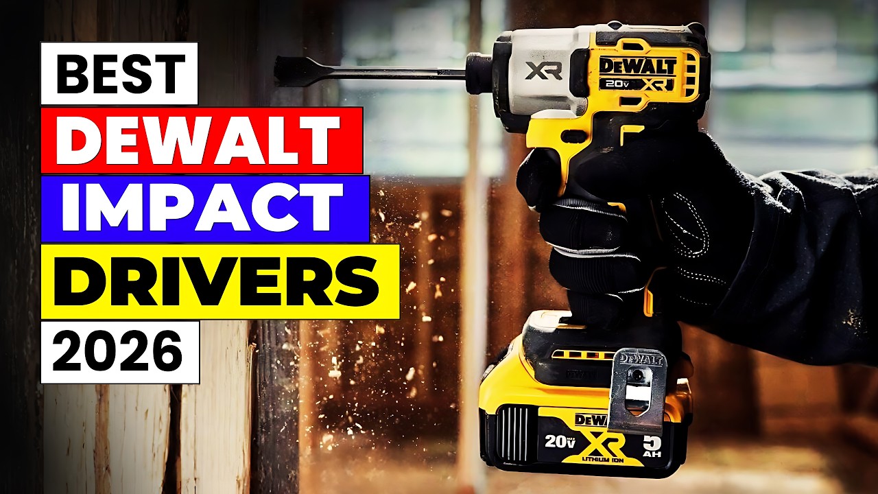 The 5 Best DeWalt Impact Drivers in 2026 | Don't Buy Until You Watch This!