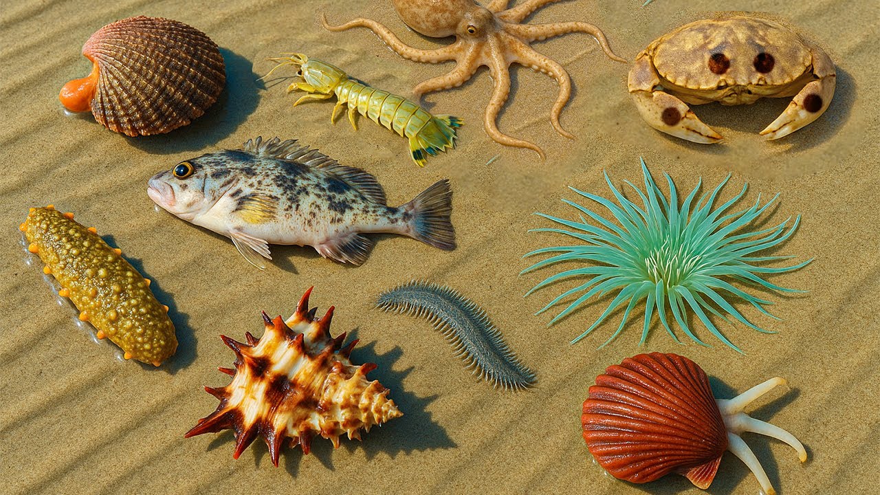 🌊 Coastal foraging: Trapped Octopuses, Scallop Mystery, Queen Crabs, Sea Worms & Mantis Shrimp 🐙🦀🪱🦐🐚