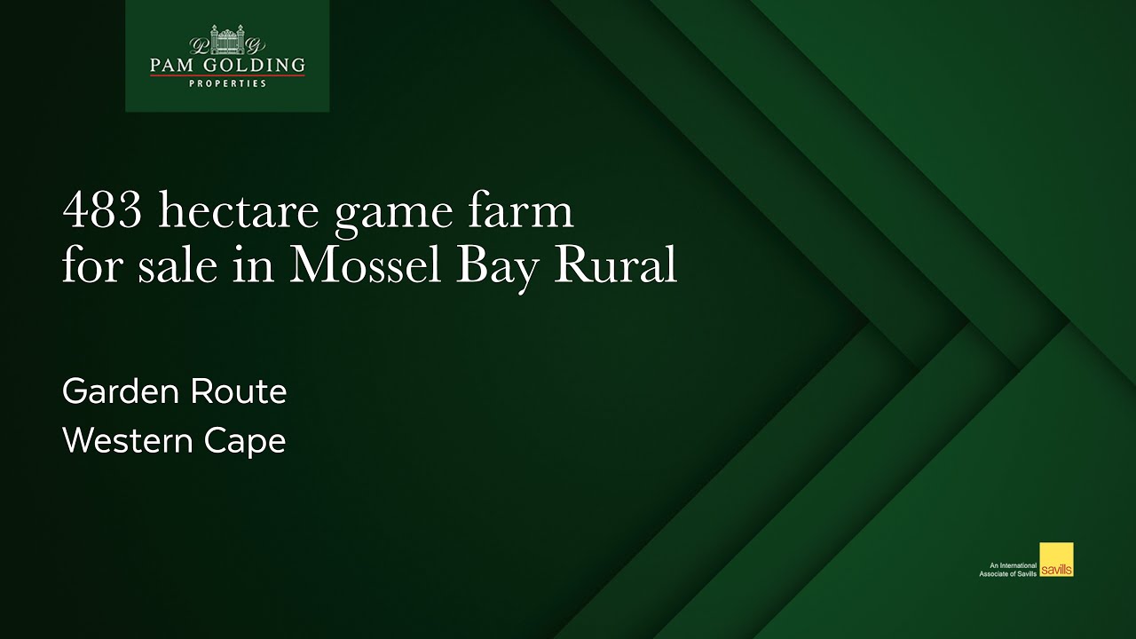 483 hectare game farm for sale in Mossel Bay Rural | Pam Golding Properties