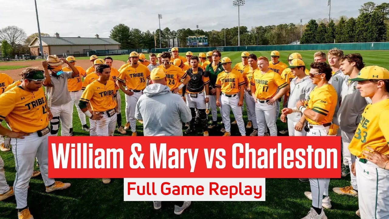 William & Mary vs Charleston 2025 CAA Championship Full Baseball Game Replay | CAA Baseball