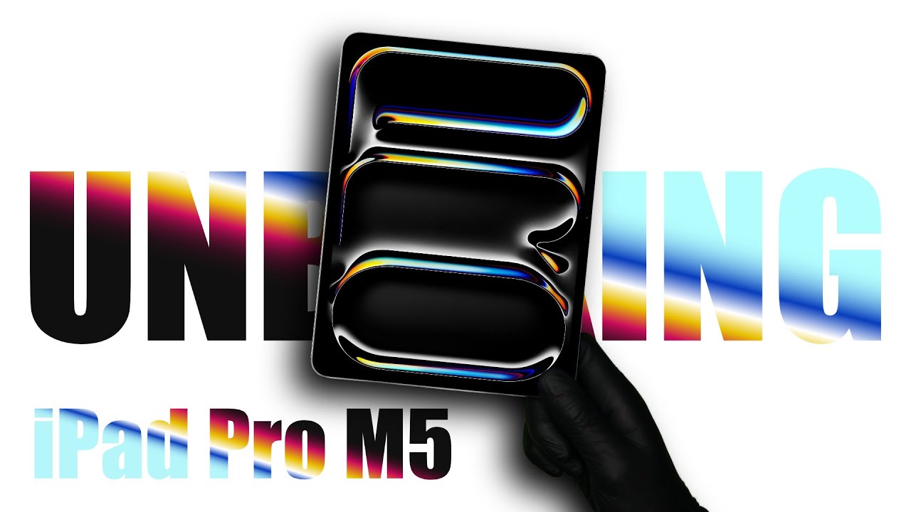 Apple iPad Pro M5 (2025) - ASMR Unboxing
