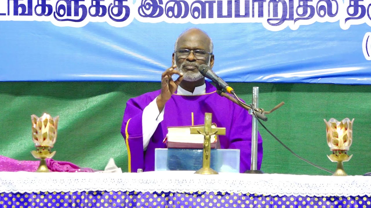 Ash Wednesday Tamil Sermon | Rev.Fr. L. A. Arul Pushpam | St. Francis Xavier Church, Pondicherry