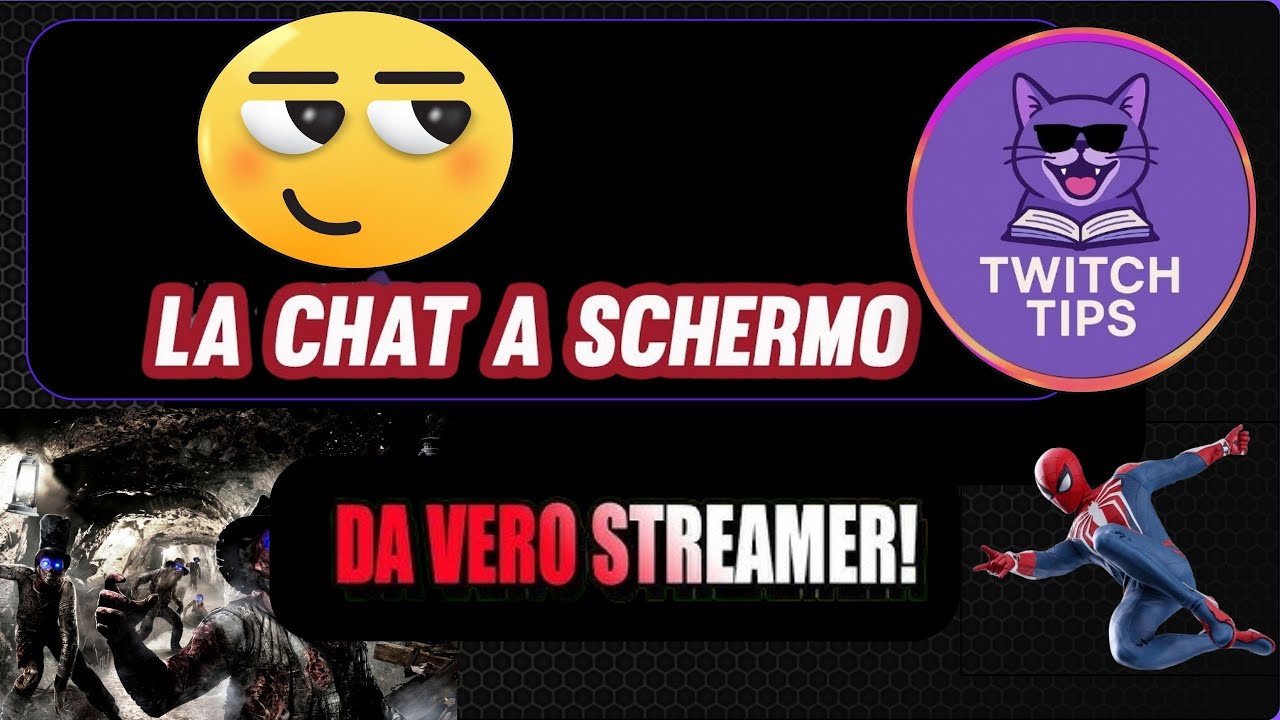 Come inserire la CHAT DI TWITCH A SCHERMO [Facile] - Guida allo streaming