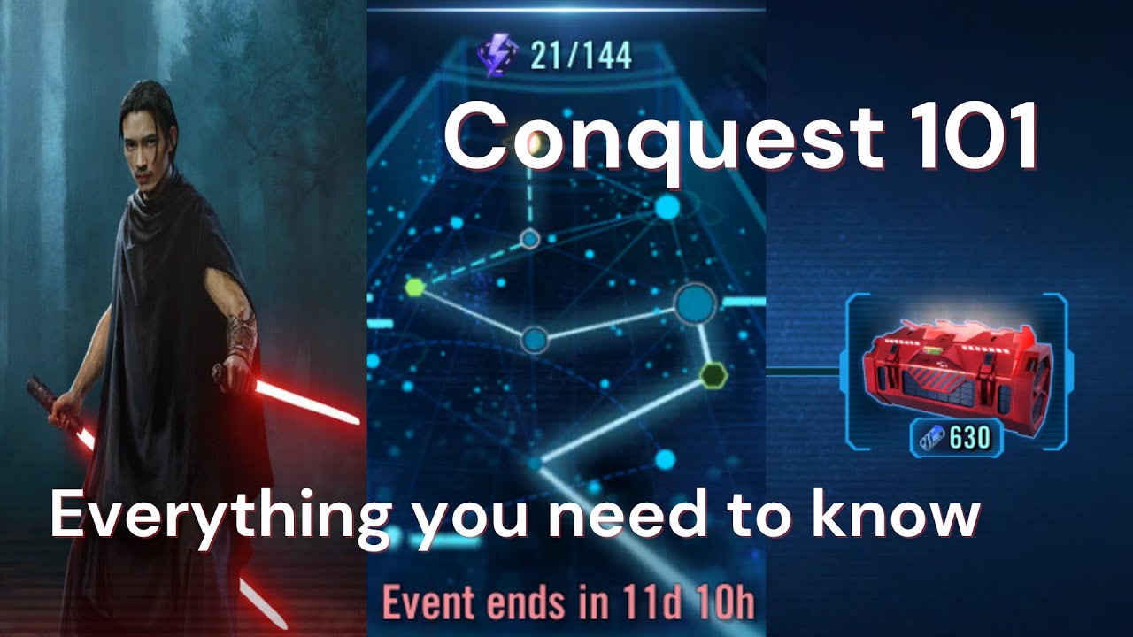 Swgoh Conquest 101 - Everything you need to know