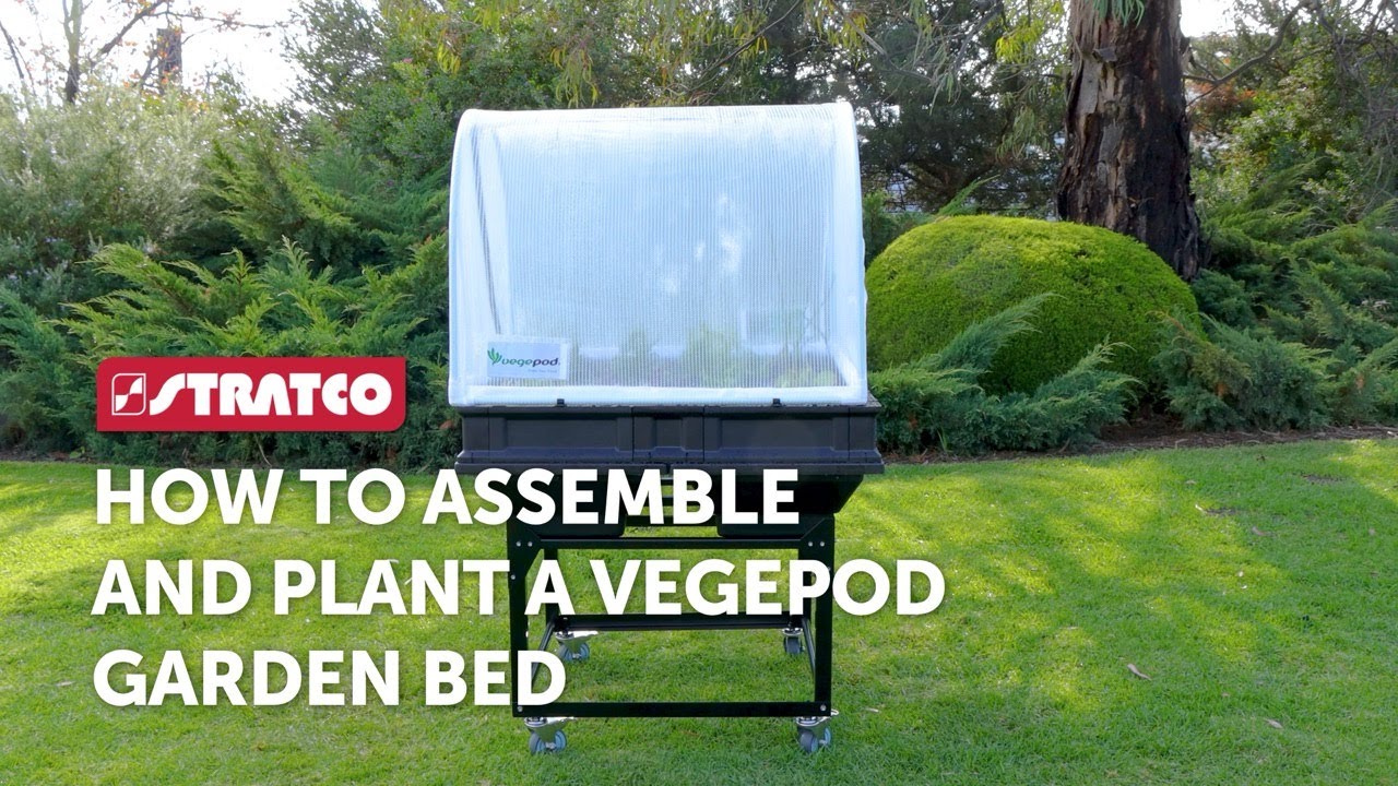 Stratco | How To Assemble and Plant a Vegepod 2025