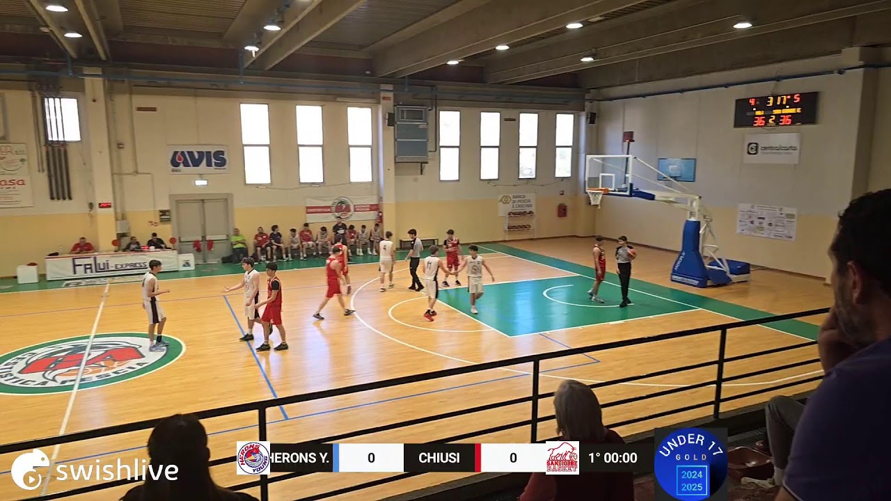 Under 17G HERONS YOUNG - SAN GIOBBE CHIUSI
HERONS Y. VS CHIUSI