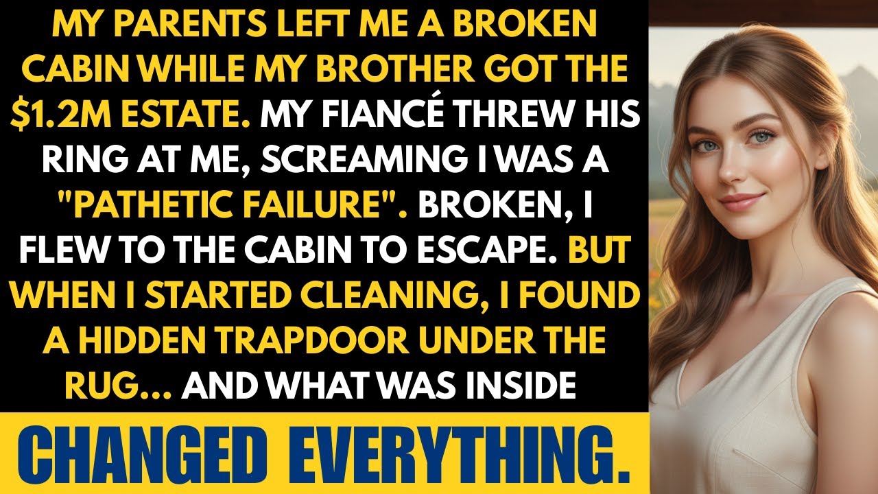 My Parents Left Me A Broken Cabin While My Brother Got The $1.2M Estate. Then I Found...