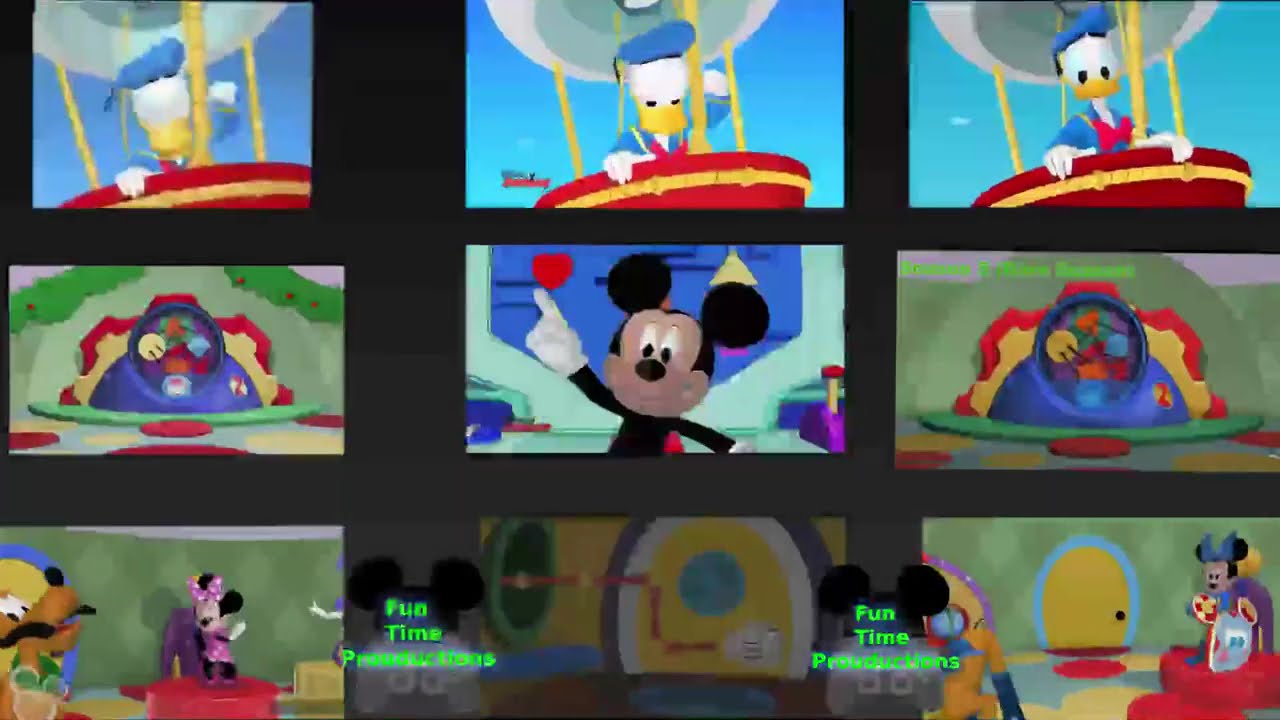 All The Main Mickey Mouse Clubhouse Songs | Gabe's Fun Time