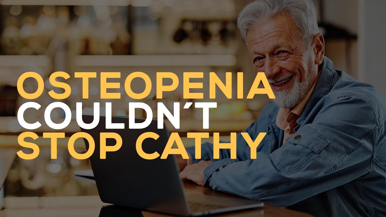 Osteopenia Could Not Stop Cathy ! | Getting older does not mean getting weaker | Osteostrong