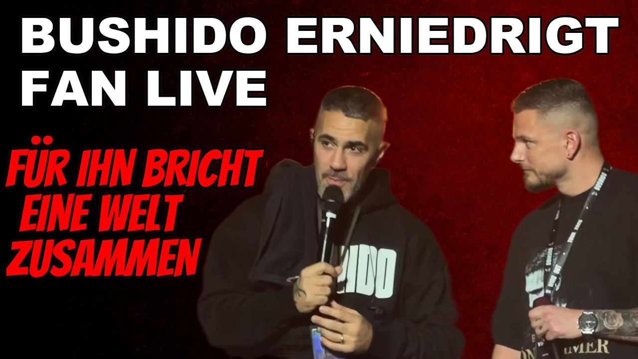 BUSHIDO erniedrigt Hobby-Rapper (Nicht JAYSUS) bei seinem Abschieds-Konzert in Stuttgart