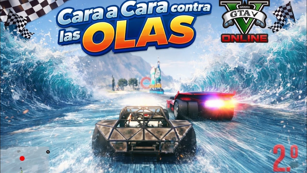 GTA V ONLINE - CARA A CARA CONTRA LAS OLAS 🌊 