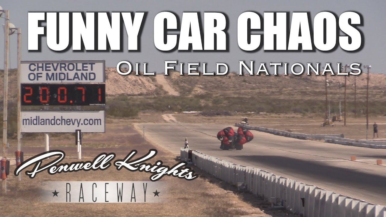 FUNNY CAR CHAOS - OIL FIELD NATIONALS IN VIDEO