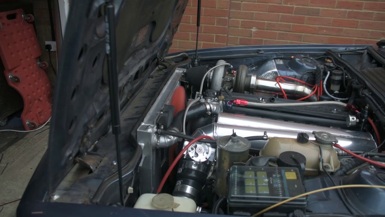 BMW E24 M30 B35 TURBO FIRST STARTUP