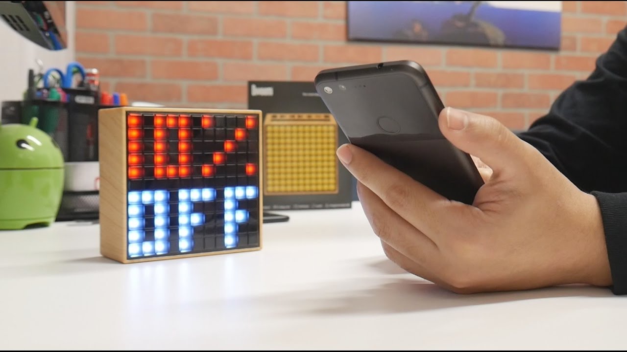 Divoom: My New Bluetooth Smart Clock! #TimeBox