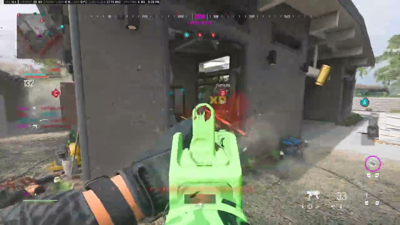 Controller fun. Crack house