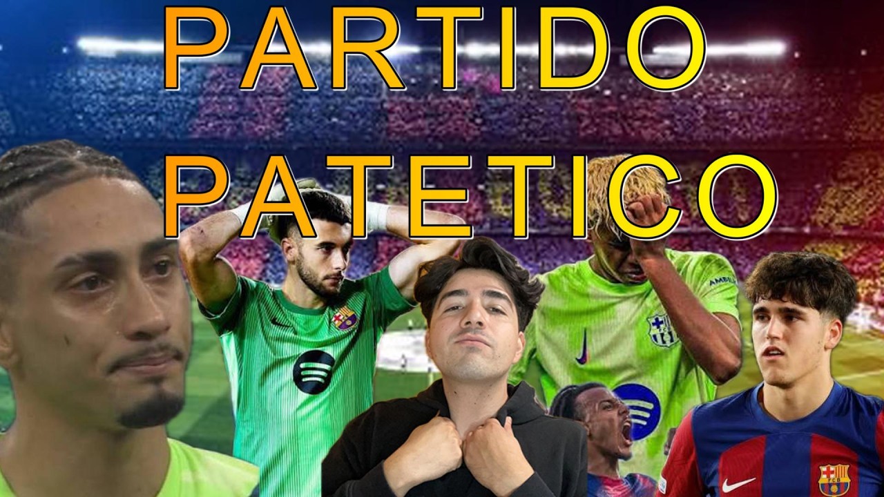 ANALISIS Barcelona Juega un Partido PATETICO y pierde contra Girona; Se les empieza a escapar LaLiga