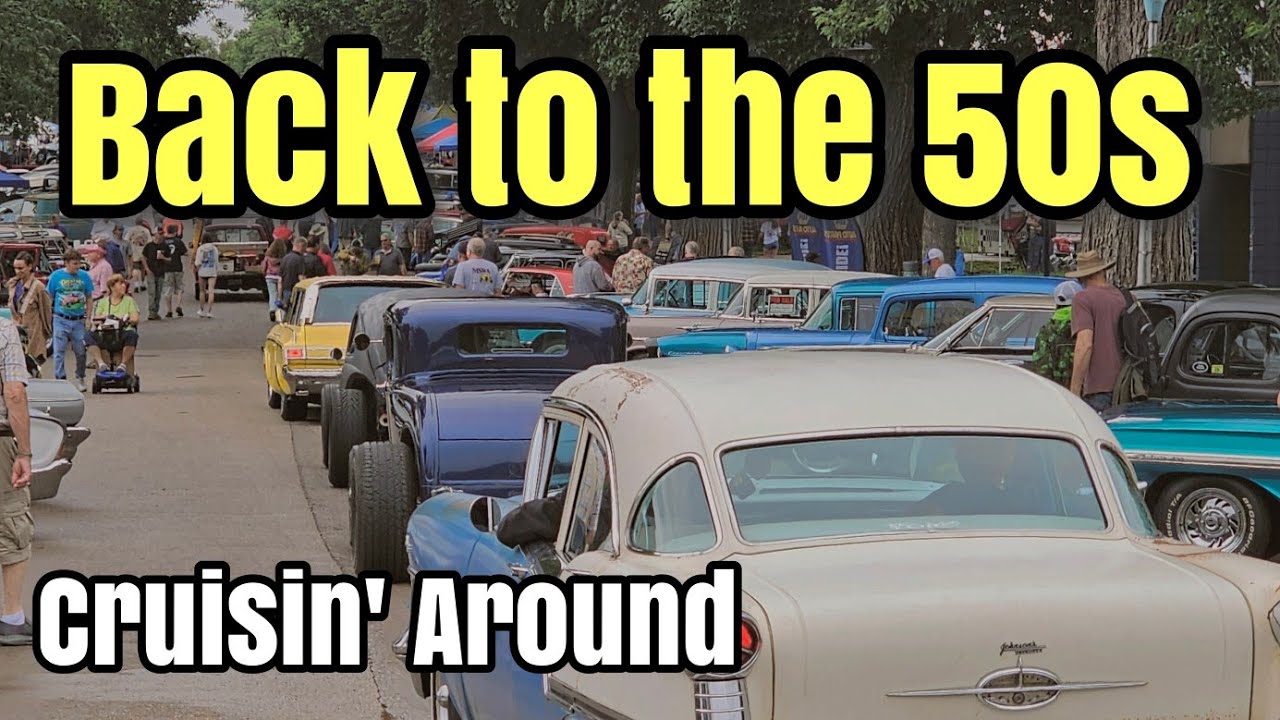 Back to the 50s Classic Car Show - Crusin' Around 2024.
