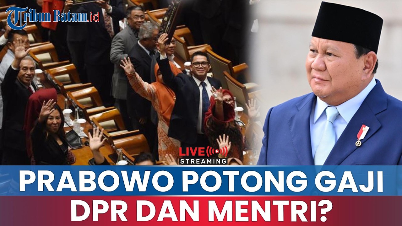 🔵Wacana Gaji Anggota DPR Dipotong? Respons PDIP, PAN, Golkar, dan NasDem