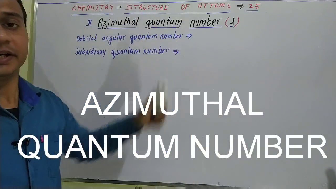 Azimuthal quantum number ( l )