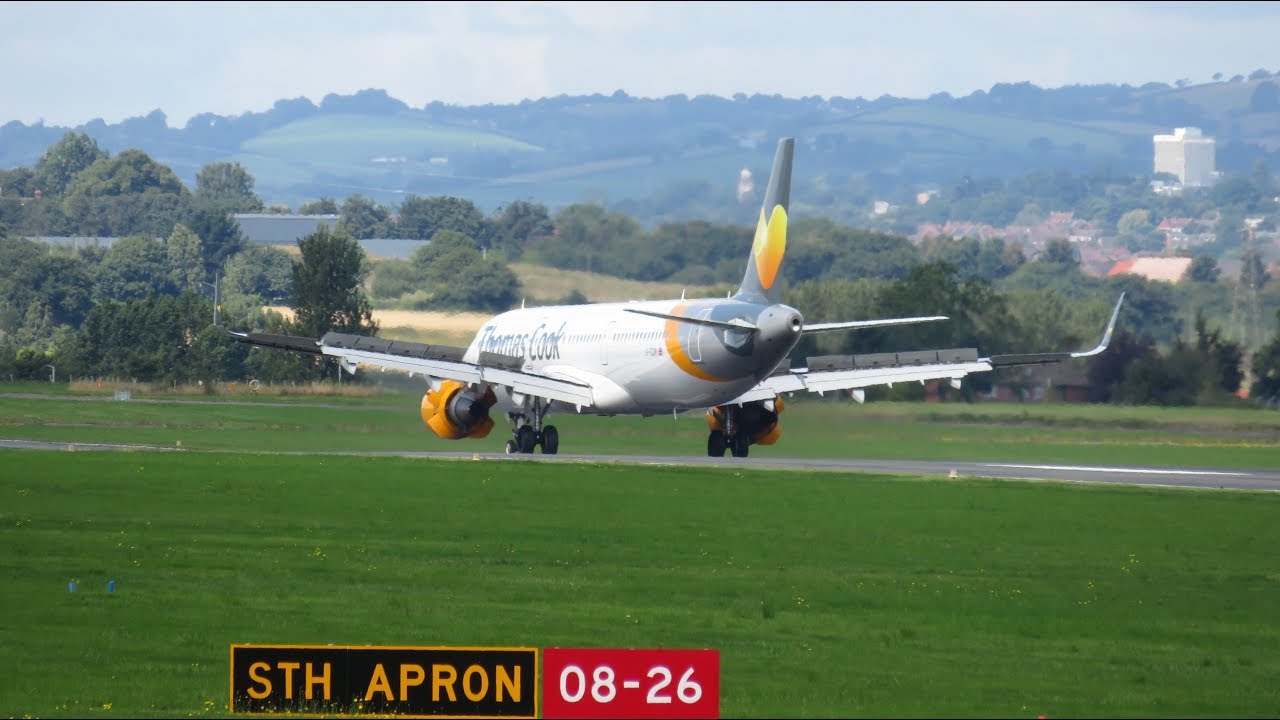 Exeter Airport A321, B737, ERJ 195 and Much More
