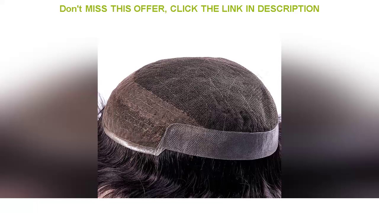Top FRENCH LACE With PU Mens Toupee Remy Indian Hair Replacement System Human French Lace Super Hai