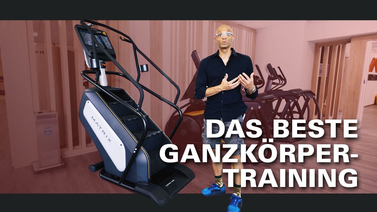 Ganzkörpertraining mit dem Matrix Climbmill - Treppensteigen gegen Rückenbeschwerden | MatrixTV