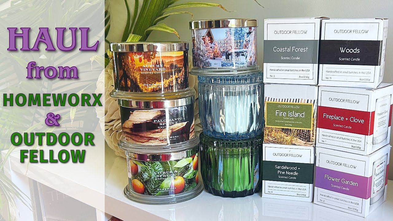 Homeworx & Outdoor Fellow 🌲 первые впечатления от поездки и свечей