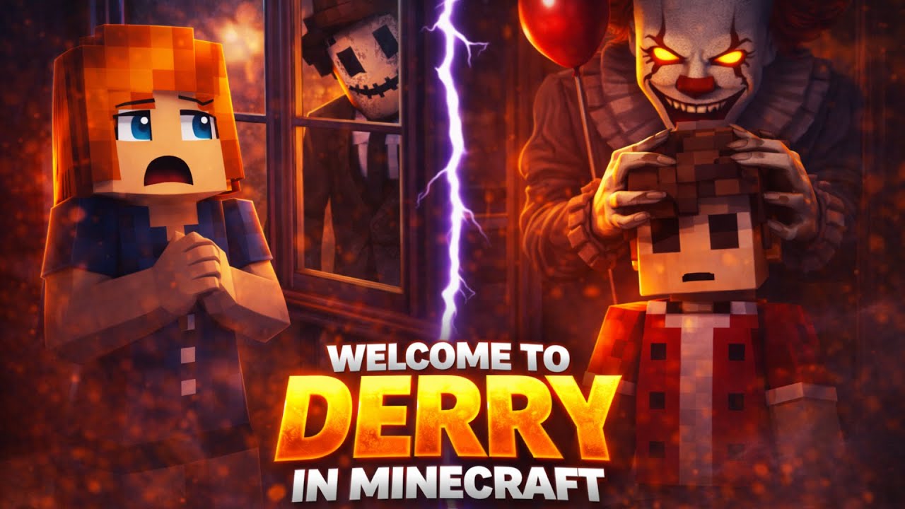🔴 AQUELE QUE ANDA TORTO | IT: WELCOME TO DERRY IN MINECRAFT — EP. 2